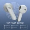 Portronics Harmonics Twins S18 in Ear TWS Earbuds with 30H Playtime, in Built HD Mic, Game/Music Mode, 13mm Dynamic Driver, Low Latency, Touch Control, Type C Fast Charging, Light Weight(White) - Image 8