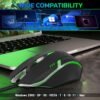 Ant GM 46 Wired Right Handed Optical  Gaming Mouse (USB 2.0, Black) - Image 3