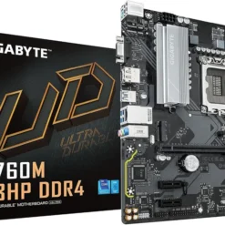 Alternative view of Key Highlights Key Highlights Key Highlights GIGABYTE B760M D3HP DDR4 LGA 1700Socket Micro-ATX Intel B760 Chipset DDR4 Motherboard for Desktop
