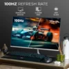 Foxin Elite 60.96 cm (24 inch) Full HD LED Backlit IPS Panel Monitor (IPS Panel | 100Hz | True Pixel | Anti-Glare & Flicker Free) (Response Time: 1 ms, 100 Hz Refresh Rate) - Image 3