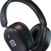 Portronics Muffs M6 Over Ear Wireless Bluetooth Headphone with Upto 40 Hours Playtime, Dual Pairing, 40mm Driver, HD Mic, Bluetooth 5.4V, Foldable Design, Type C Fast Charging (Black)